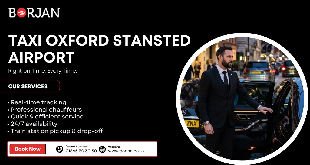 Taxi Oxford Stansted Airport | 24/7 Airport Taxi Service