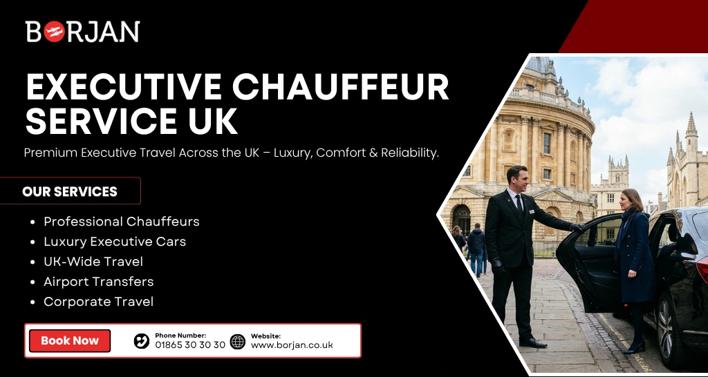 Executive Chauffeur Service UK – Premium Executive Travel Across the UK